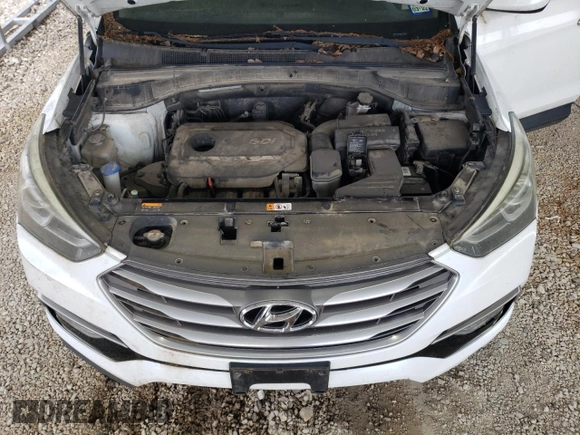 2017 Hyundai Santa Fe 2.4L with VIN 5NMZU3LB3HH026940, listed as a Copart auction lot 59504215 with 120,093 mi miles and Clean title. Bid and sale history available at DreamBid. Image 12.