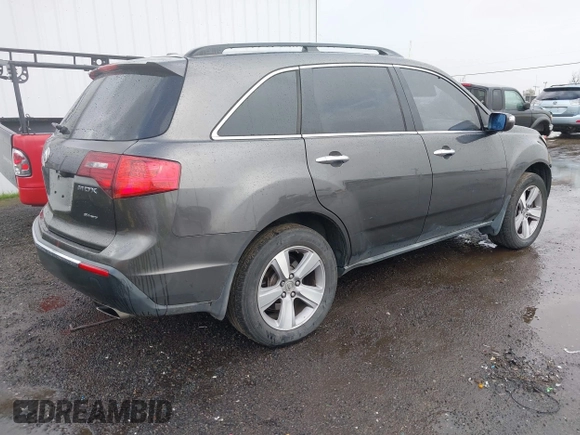 2012 Acura MDX Tech/Entertainment Pkg with VIN 2HNYD2H44CH502658, listed as a IAAI auction lot 41576254 with 174,011 mi miles. Bid and sale history available at carsss.com. Image 4.