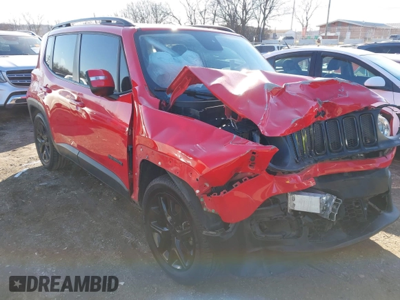 2018 Jeep Renegade Altitude with VIN ZACCJABB6JPG97376, listed as a IAAI auction lot 41424095 with 133,261 mi miles and . Bid and sale history available at DreamBid. Image 1.