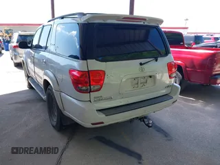 2006 Toyota Sequoia Limited with VIN 5TDZT38A86S279894, listed as a IAAI auction lot 42098103 with 227,264 mi miles and . Bid and sale history available at DreamBid. Image 3.