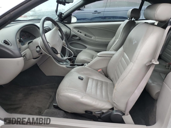 1999 Ford Mustang GT with VIN 1FAFP45X0XF234431, listed as a Copart auction lot 47402055 with 105,861 mi miles and Salvage title. Bid and sale history available at DreamBid. Image 7.
