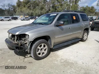 2003 GMC Envoy XL SLE with VIN 1GKES16S936123462, listed as a Copart auction lot 47733405 with Not Provided miles and Salvage Title. Bid and sale history available at carsss.com. Image 1.