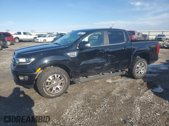 2020 Ford Ranger XL with VIN 1FTER4FH4LLA06743, listed as a Copart auction lot 45605155 with 54,162 mi miles and Salvage Title. Bid and sale history available at DreamBid. Image 1.