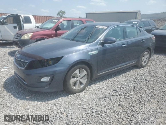 2015 Kia Optima z VIN KNAGM4ADXF5089385, wystawiony jako Copart lot #59223425 z przebiegiem 194 633 mil mil oraz Czysty tytuł • Clean title. Historia ofert i sprzedaży dostępna na DreamBid. Obrazek 1.