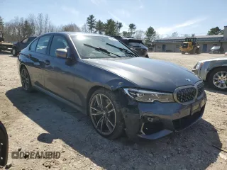 2022 BMW 3 Series M340i xDrive with VIN 3MW5U9J08N8C23040, listed as a Copart auction lot 49421355 with 0 mi miles and Salvage Title. Bid and sale history available at carsss.com. Image 4.