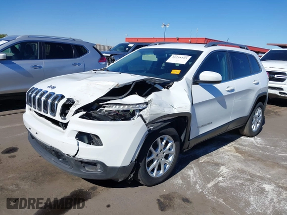 2016 Jeep Cherokee Altitude with VIN 1C4PJLCB6GW200348, listed as a IAAI auction lot 40791569 with 95,600 mi miles. Bid and sale history available at carsss.com. Image 17.