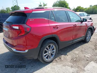 2024 GMC Terrain SLT z VIN 3GKALPEG2RL152604, wystawiony jako IAAI lot #42536073 z przebiegiem 44 147 mil mil oraz . Historia ofert i sprzedaży dostępna na DreamBid. Obrazek 4.
