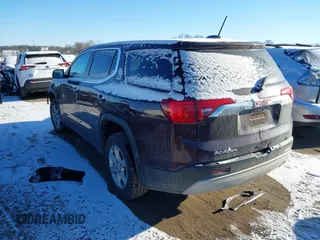 2018 GMC Acadia SLE with VIN 1GKKNKLA8JZ163183, listed as a IAAI auction lot 41380411 with 132,213 mi miles. Bid and sale history available at carsss.com. Image 3.