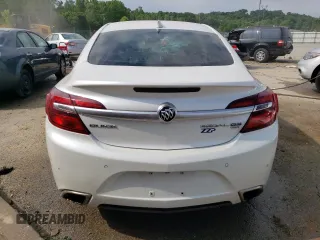 2016 Buick Regal GS with VIN 2G4GV5GX9G9127308, listed as a Copart auction lot 55825364 with 87,604 mi miles and Non Repairable. Bid and sale history available at carsss.com. Image 6.