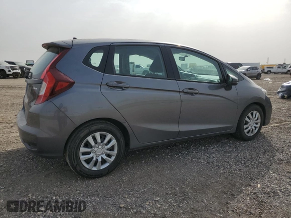 2019 Honda Fit LX with VIN 3HGGK5H46KM747181, listed as a Copart auction lot 49204975 with 46,620 mi miles and Salvage Title. Bid and sale history available at carsss.com. Image 3.