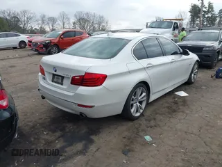2016 BMW 5 Series 535i with VIN WBA5B1C55GG134983, listed as a IAAI auction lot 41519709 with 192,363 mi miles and . Bid and sale history available at DreamBid. Image 4.
