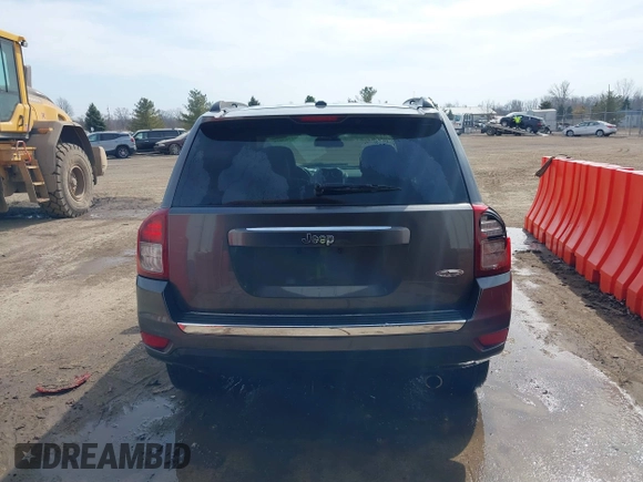 2016 Jeep Compass High Altitude Edition with VIN 1C4NJCEA4GD806920, listed as a IAAI auction lot 41163826 with 129,104 mi miles. Bid and sale history available at carsss.com. Image 16.