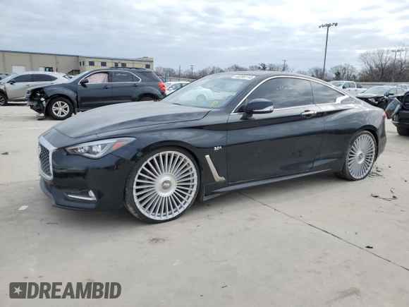 2017 Infiniti Q60 Premium with VIN JN1EV7EK1HM361786, listed as a Copart auction lot 85286114 with 98,619 mi miles and Clean title. Bid and sale history available at DreamBid. Image 1.