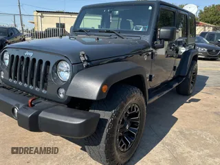 2018 Jeep Wrangler JK Unlimited Sport S with VIN 1C4BJWDG8JL890974, listed as a Copart auction lot 76051434 with 26,581 mi miles and Salvage Title. Bid and sale history available at carsss.com. Image 2.