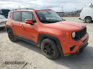 2019 Jeep Renegade Altitude z VIN ZACNJABB0KPK52915, wystawiony jako Copart lot #47705455 z przebiegiem 75 247 mil mil oraz Szkoda całkowita • Salvage title. Historia ofert i sprzedaży dostępna na DreamBid. Obrazek 4.