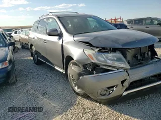 2016 Nissan Pathfinder S with VIN 5N1AR2MM0GC658134, listed as a Copart auction lot 74589594 with 163,451 mi miles and Salvage Title. Bid and sale history available at carsss.com. Image 10.