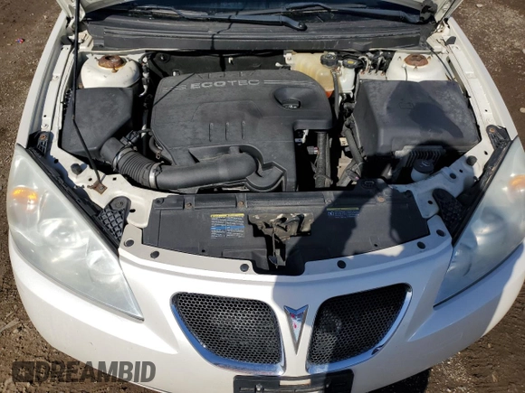 2008 Pontiac G6 with VIN 1G2ZG57B384303581, listed as a Copart auction lot 49899205 with 176,854 mi miles and Salvage Title. Bid and sale history available at carsss.com. Image 12.