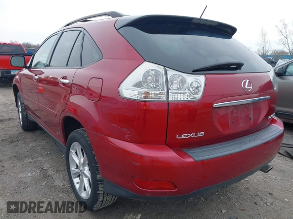 2009 Lexus RX 350 with VIN 2T2HK31U59C119192, listed as a IAAI auction lot 42001912 with 106,171 mi miles and . Bid and sale history available at DreamBid. Image 3.