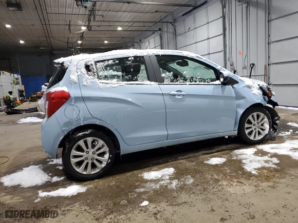 2016 Chevrolet Spark LT with VIN KL8CD6SA8GC589195, listed as a Copart auction lot 44399695 with 82,677 mi miles and Salvage Title. Bid and sale history available at carsss.com. Image 3.