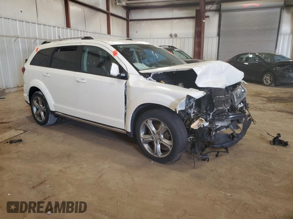 2017 Dodge Journey Crossroad Plus with VIN 3C4PDCGB5HT683968, listed as a Copart auction lot 49980585 with 0 mi miles and Clean Title. Bid and sale history available at carsss.com. Image 4.