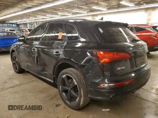 2020 Audi SQ5 Premium Plus with VIN WA1B4AFY6L2113888, listed as a Copart auction lot 60945124 with Not Provided miles and Salvage Title. Bid and sale history available at DreamBid. Image 2.