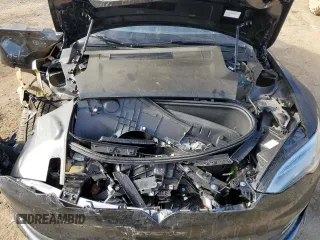 2023 Tesla Model S with VIN 5YJSA1E57PF507456, listed as a Copart auction lot 44649945 with 8,760 mi miles and Salvage title. Bid and sale history available at DreamBid. Image 13.