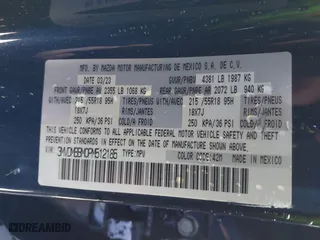 2023 Mazda CX-30 2.5 S Select Package with VIN 3MVDMBBM0PM512185, listed as a IAAI auction lot 41309954 with 19,517 mi miles. Bid and sale history available at carsss.com. Image 9.