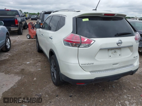 2016 Nissan Rogue SL with VIN 5N1AT2MV7GC766714, listed as a IAAI auction lot 42192783 with 171,489 mi miles and . Bid and sale history available at DreamBid. Image 3.
