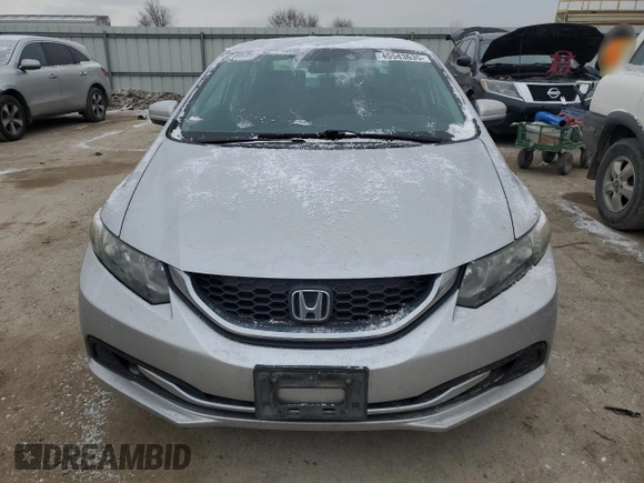 2015 Honda Civic Sedan LX with VIN 19XFB2F53FE006166, listed as a Copart auction lot 45543635 with 159,965 mi miles and Salvage Title. Bid and sale history available at carsss.com. Image 5.