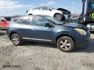 2013 Nissan Rogue S with VIN JN8AS5MT7DW539433, listed as a Copart auction lot 45331735 with 145,858 mi miles and Salvage Title. Bid and sale history available at carsss.com. Image 4.
