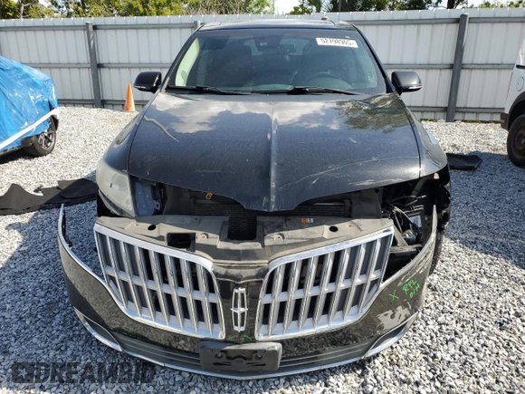2010 Lincoln MKT EcoBoost with VIN 2LMHJ5AT1ABJ24705, listed as a Copart auction lot 52198905 with 58,288 mi miles and Salvage Title. Bid and sale history available at DreamBid. Image 5.