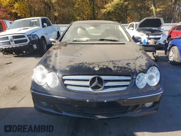 2006 Mercedes-Benz CLK-Class 3.5L with VIN WDBTJ56J46F181969, listed as a Copart auction lot 77657524 with 0 mi miles and Clean Title. Bid and sale history available at carsss.com. Image 5.