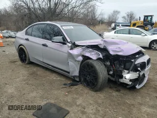 2015 BMW 3 Series 320i xDrive with VIN WBA3C3G58FNS73235, listed as a Copart auction lot 47827065 with 132,015 mi miles and Salvage title. Bid and sale history available at DreamBid. Image 4.