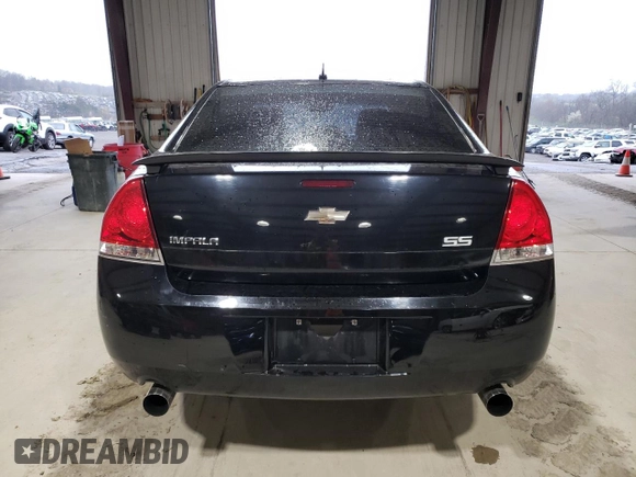 2006 Chevrolet Impala SS with VIN 2G1WD58C769320174, listed as a Copart auction lot 52343995 with 207,386 mi miles and Salvage Title. Bid and sale history available at DreamBid. Image 6.