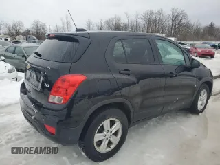 2020 Chevrolet Trax LS with VIN KL7CJKSB5LB321543, listed as a Copart auction lot 56460685 with Not Provided miles and Non Repairable. Bid and sale history available at DreamBid. Image 3.