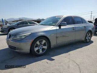 2008 BMW 5 Series 535i with VIN WBANW13598CZ78747, listed as a Copart auction lot 49509935 with 187,143 mi miles and Salvage Title. Bid and sale history available at carsss.com. Image 1.