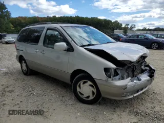 2002 Toyota Sienna LE with VIN 4T3ZF13C82U435655, listed as a Copart auction lot 76456024 with 177,570 mi miles and Salvage Title. Bid and sale history available at carsss.com. Image 4.