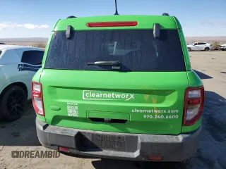 2024 Ford Bronco Sport Big Bend z VIN 3FMCR9B6XRRE58016, wystawiony jako Copart lot #87545925 z przebiegiem 2 003 mil mil oraz Szkoda całkowita • Salvage title. Historia ofert i sprzedaży dostępna na DreamBid. Obrazek 6.