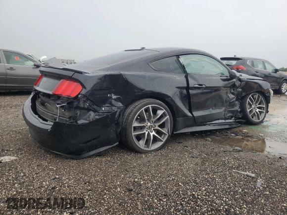 2017 Ford Mustang GT with VIN 1FA6P8CF8H5343017, listed as a Copart auction lot 71477464 with 86,846 mi miles and Salvage title. Bid and sale history available at DreamBid. Image 3.