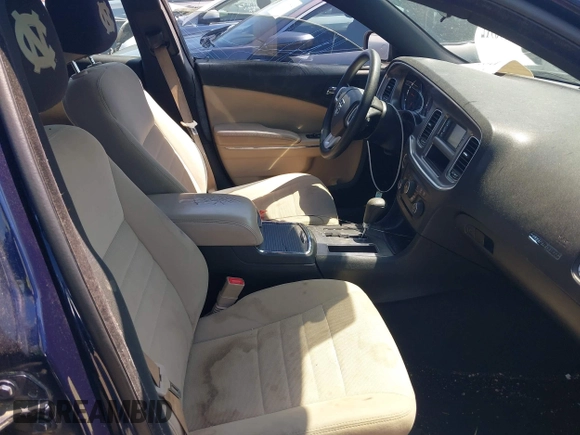 2014 Dodge Charger SE with VIN 2C3CDXBG1EH130526, listed as a IAAI auction lot 41996912 with 161,485 mi miles. Bid and sale history available at carsss.com. Image 5.