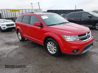 2016 Dodge Journey SXT with VIN 3C4PDCBG9GT224251, listed as a IAAI auction lot 42027958 with 198,201 mi miles. Bid and sale history available at carsss.com. Image 1.