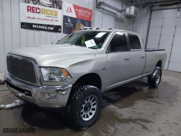 2010 Dodge Ram 2500 TRX with VIN 3D7UT2CLXAG122930, listed as a IAAI auction lot 41307319 with 243,718 mi miles. Bid and sale history available at carsss.com. Image 2.