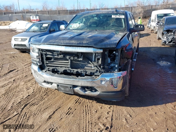2017 Chevrolet Silverado 1500 LTZ with VIN 3GCUKSECXHG171341, listed as a IAAI auction lot 41630844 with 123,459 mi miles. Bid and sale history available at carsss.com. Image 6.