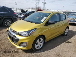 2022 Chevrolet Spark LS with VIN KL8CB6SA9NC027776, listed as a Copart auction lot 51045575 with 11,694 mi miles and Salvage Title. Bid and sale history available at DreamBid. Image 1.