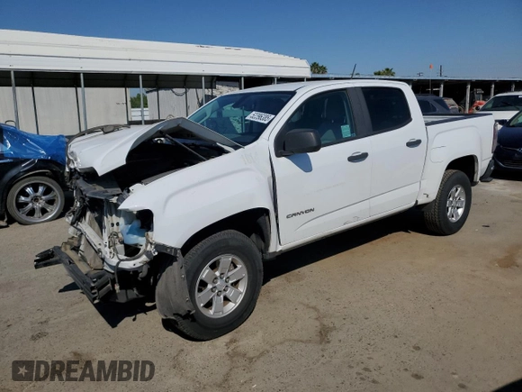 2018 GMC Canyon 2WD with VIN 1GTG5BEN8J1142124, listed as a Copart auction lot 52396385 with 100,836 mi miles and Salvage Title. Bid and sale history available at carsss.com. Image 1.