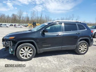 2015 Jeep Cherokee Limited with VIN 1C4PJMDS7FW778462, listed as a Copart auction lot 54368015 with 84,116 mi miles and Salvage Title. Bid and sale history available at carsss.com. Image 1.