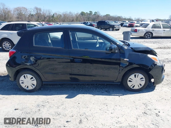 2021 Mitsubishi Mirage ES with VIN ML32AUHJ6MH006728, listed as a IAAI auction lot 41678312 with 36,631 mi miles and . Bid and sale history available at DreamBid. Image 13.