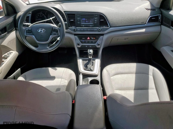 2017 Hyundai Elantra SE with VIN 5NPD74LF4HH121164, listed as a Copart auction lot 52525985 with 84,403 mi miles and Clean Title. Bid and sale history available at carsss.com. Image 8.