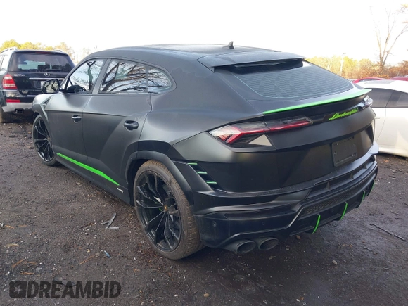 2023 Lamborghini Urus S z VIN ZPBUB3ZL5PLA27321, wystawiony jako IAAI lot #40938653 z przebiegiem 9 023 mil mil oraz . Historia ofert i sprzedaży dostępna na DreamBid. Obrazek 3.