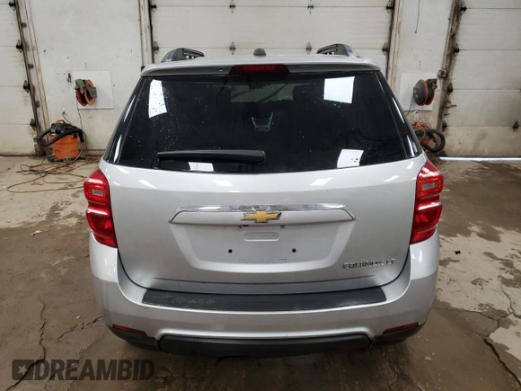 2016 Chevrolet Equinox LT with VIN 2GNALCEK8G1145364, listed as a Copart auction lot 43966255 with 122,034 mi miles and Clean Title. Bid and sale history available at DreamBid. Image 6.